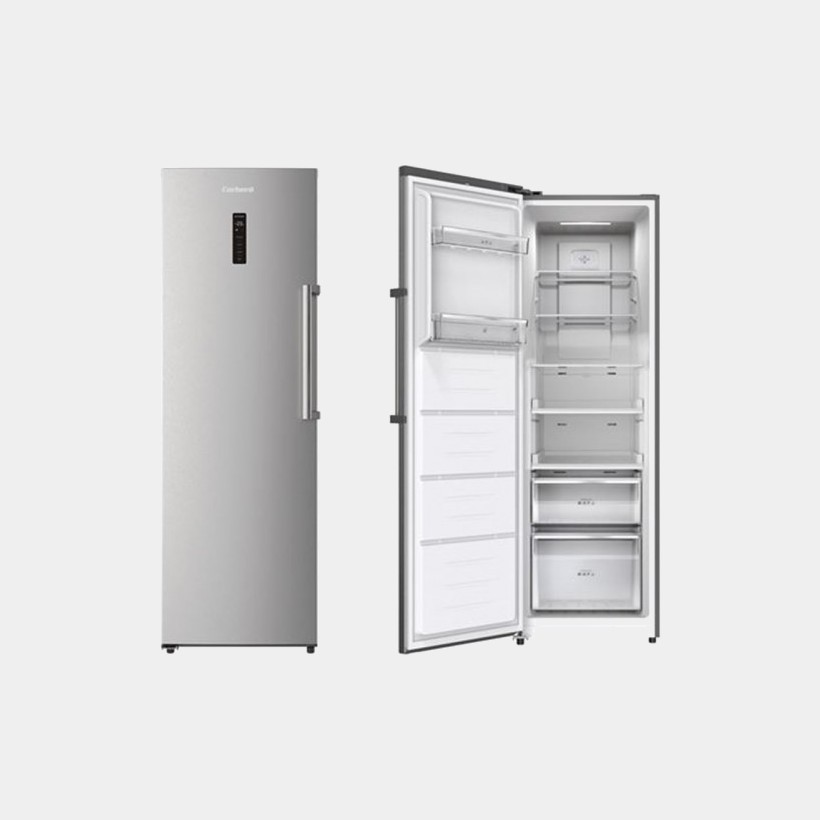 Corbero Eccvh18520nfx congelador vertical inox 185x60 no frost E